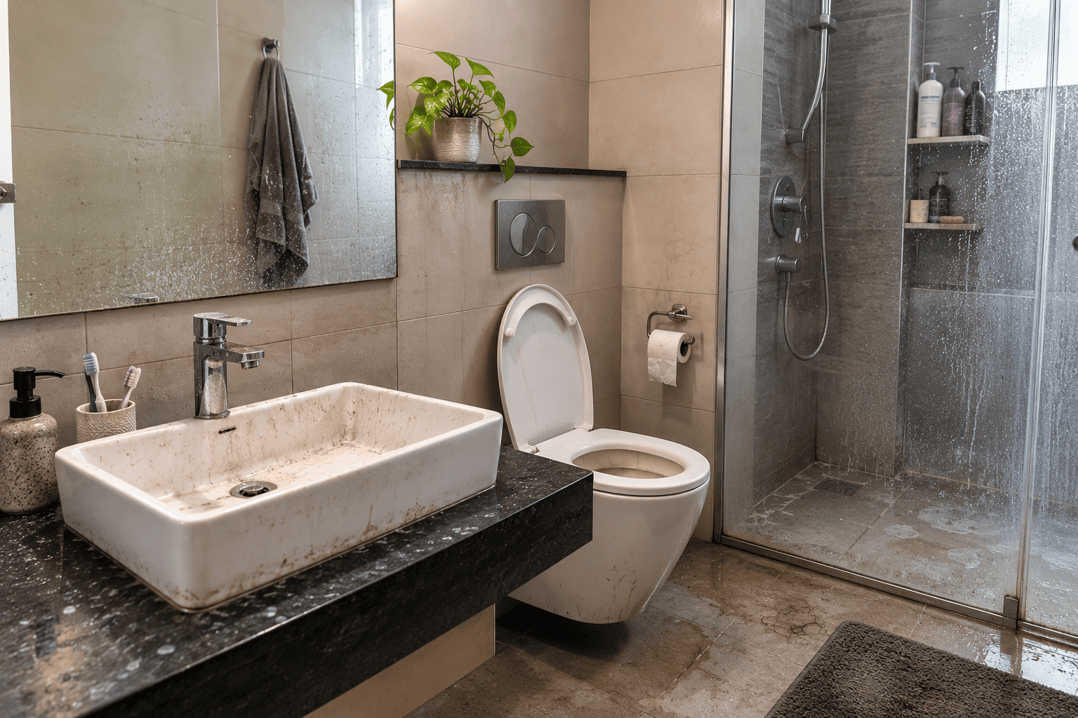 Bathroom Before