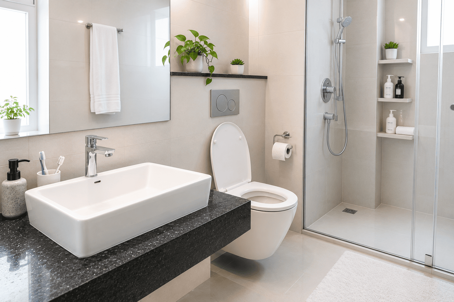 Bathroom After